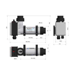Calentador Electric PAHLEN Aqua Compact Incoloy 230 V/ 400 V