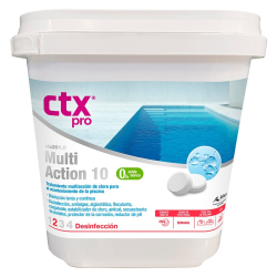 Chlorine Multiacción 10 Acciones en Tabletas 250gr CTX-391