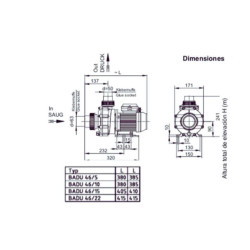Pump Spa Speck BADU 46 Single-phase