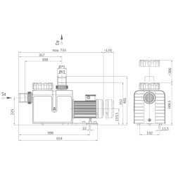 Swimming pool pump Speck Badu PROFI Single-phase