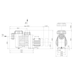 Speck BADU Prime 25-48 Pool Pump, Three-Phase