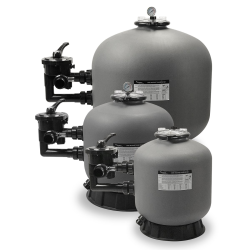 Poolex OPTI SIDE pool filter with side valve Ø450 to 700 mm