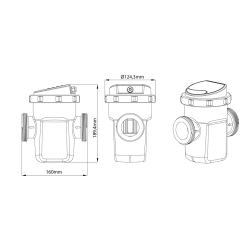 Salt chlorinator POOLEX Turbo Salt