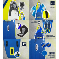 Stand-Up Paddleboard Inflatable Coasto Cruiser 13'1
