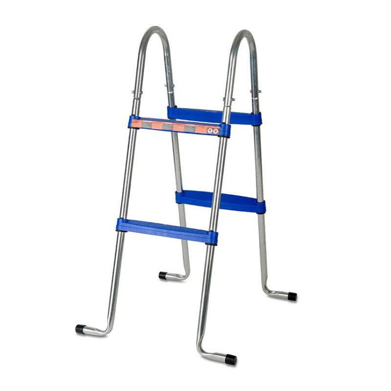 Escalera tipo tijera para piscina desmontable 98 cm
