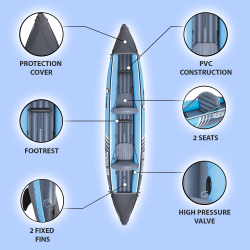 Kayak inflatable Zray Roatan