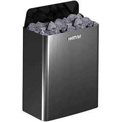 Harvia Wall Black Sauna Heater without Control Unit