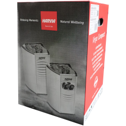 Estufa HARVIA Vega Compact for Sauna with Unidad Control 3, 5 kW