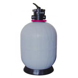 Swimming pool filter BWT Poly Pearl with valve Top
