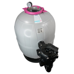 Swimming pool filter BWT Poly Pearl with valve lateral