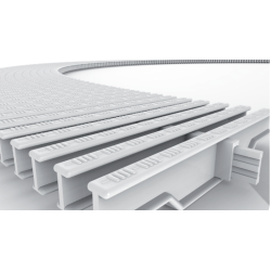 Rejilla Recta Hidro Water Transversal for Rebosadero