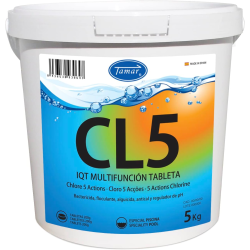 Chlorine 5 Acciones Tamar Multifunctional Tablets 200g 5 kg