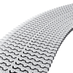 White Curved Transverse Grating AstralPool