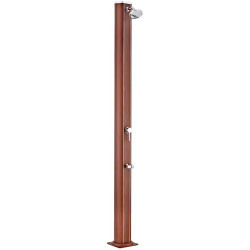 Solar Shower 32 L GRE Aluminium appearance timber dsps35