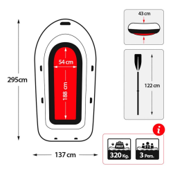Bote de Recreo Hinchable Intex Challenger
