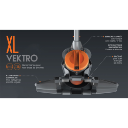 Cordless pool cleaner Kokido Vektro XL