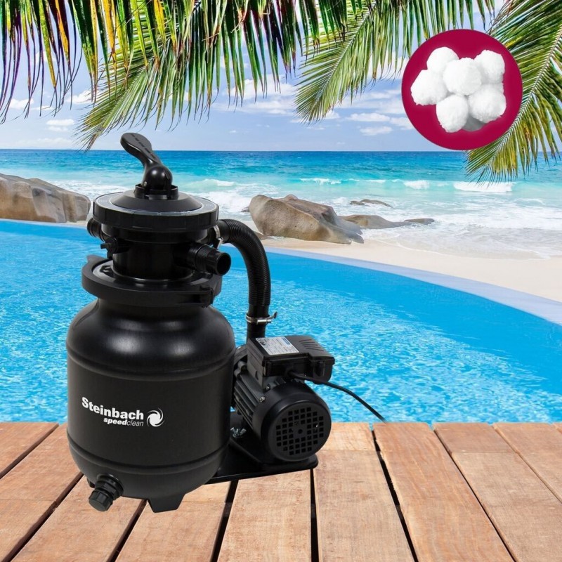Filtro de Piscina Steinbach Active Balls+ Ø250mm con Bolas Filtrantes Incluidas Filtro de Piscina Steinbach Active Balls+ Ø250mm con Bolas Filtrantes Incluidas