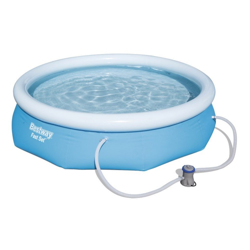 Piscina Autoportante Bestway Fast Set 305 x 76 cm con Depuradora Piscina Autoportante Bestway Fast Set 305 x 76 cm con Depuradora