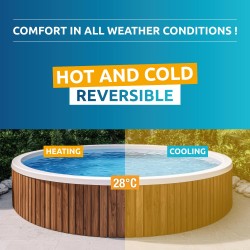 Heat Pump Poolex Nano New Reversible with WiFi up to -7ºc
