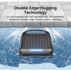 Robot Skimmer E-TRON F1 Wybot robot solar limpiador superficie