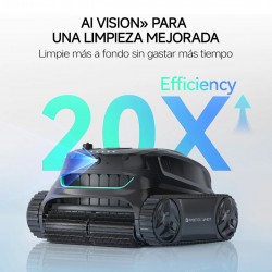 Limpiafondos de batería WYBOT E-TRON SOLAR VISIÓN S2 inalámbrico sin cable