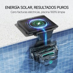 Limpiafondos de batería WYBOT E-TRON SOLAR VISIÓN S2 inalámbrico sin cable