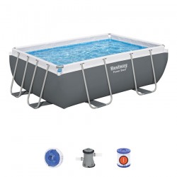 Piscina Bestway Power Steel 282 x 196 x 84 cm con depuradora