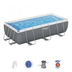 Piscina Bestway Power Steel 404x201x100 cm con depuradora