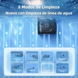 Pool cleaner batería WYBOT E-TRON VISION NG with APP (C2 VISION)