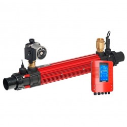 Intercambiador de calor G2 Titanio + Control digital POOLSMART