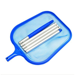 Leaf rake Superficie with Mango 5 Secciones 160 cm