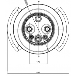 Nado contracorriente Speck BADU Jet Primavera 3 kW Single-phase 230 V