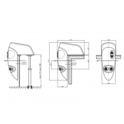 Nado contracorriente BADU Jet Perla 1, 6 kW sistema colgante Three-phase 400 V