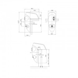 Nado contracorriente BADU Jet Riva 2, 20 kW sistema colgante Single-phase 230 V