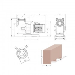 Pool pump Public Saci Magnus 4 Three-phase