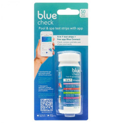 Blue Check Test Strips 5-en-1 for testing App