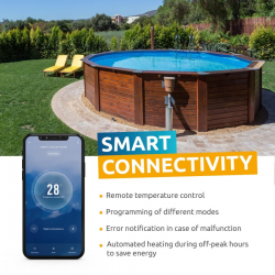 Heat Pump Poolex Nano New Reversible with WiFi up to -7ºc