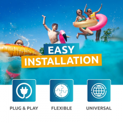Heat Pump Poolex Nano New Reversible with WiFi up to -7ºc