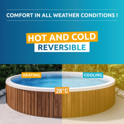 Heat Pump Poolex Nano New Reversible with WiFi up to -7ºc