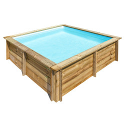 Pool Madera Gre Sunbay City 2, 25 x 2, 25 x H. 0, 68 m