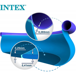 Above-Ground Pool INTEX Fast Set Autoportante plastic