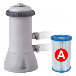 Above-ground pool INTEX Fast Set Autoportante plastico with filter unit incluida