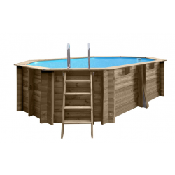 Pool timber GRE Sunbay Grenade 2 4,36 X 3,36 X H. 1,17 M