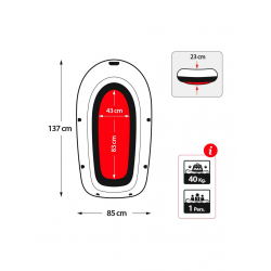 Bote Recreo inflatable Intex Explorer Pro