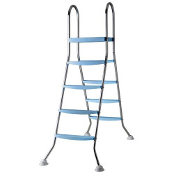 Ladder Stainless Steel for Above-Ground 142 cm GRE ar11680