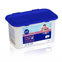 Chlorine Multifunctional GRE 4 Acciones Tablets 250g GRE 1 kg