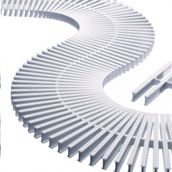 Reversible Curved Transverse Grating AstralPool
