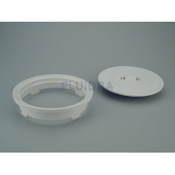 Aro y tapa circular skimmer 17,5 litros AstralPool Blanco