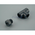 Te Combination with Adaptor Feeder AstralPool 4408010109
