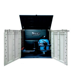 Pre-Assembled Above-Ground Plant Room for QP Filter Cyclone and Pump Hayward StarPump